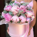 Шляпная коробка с цветами «Hatbox 13»