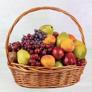 Фруктовая корзина манго, апельсин