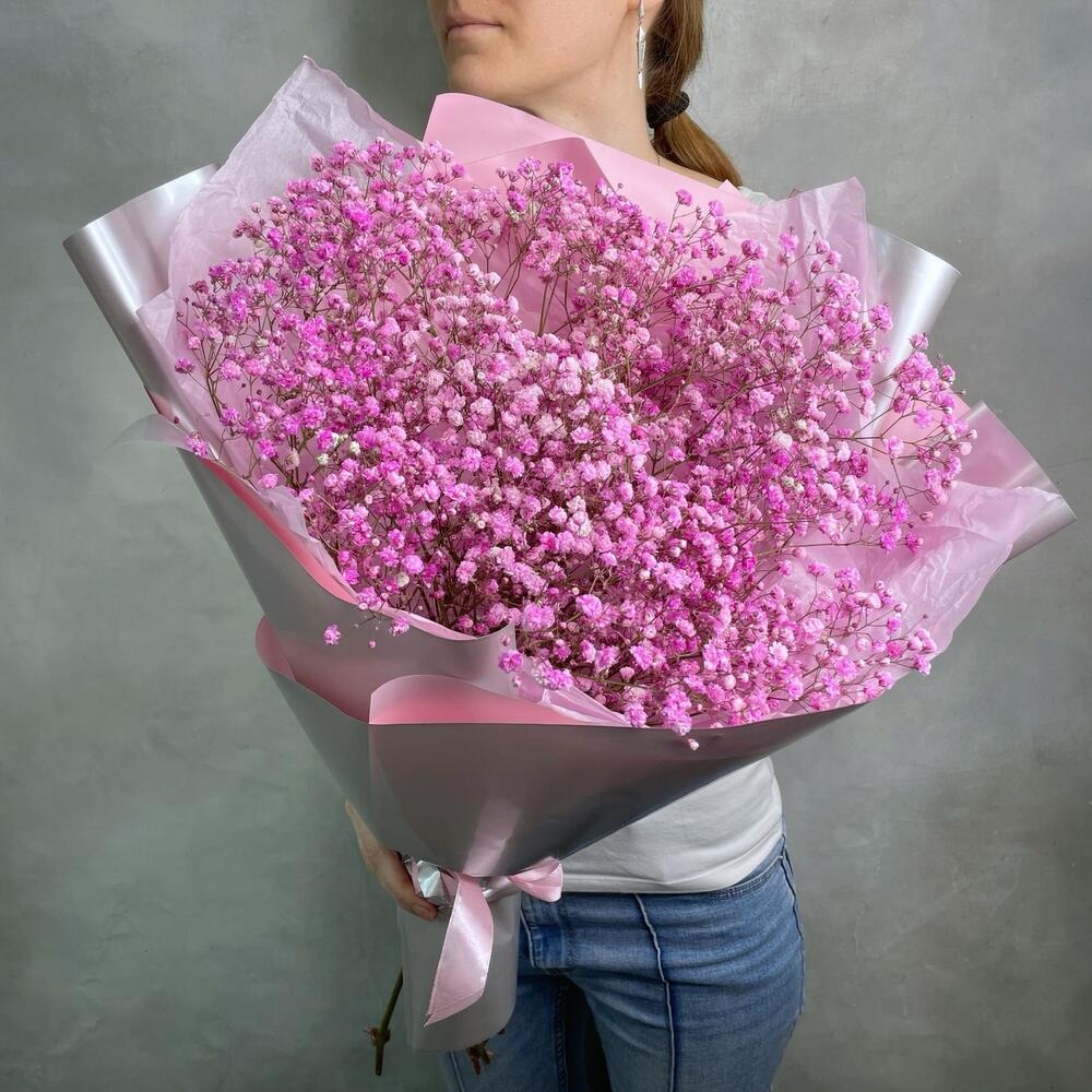 Розовый космический букет