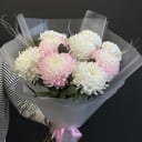 Букет одноголовых хризантем