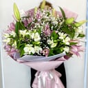 Букет Лилий, Альстромерий и Гипсофилы