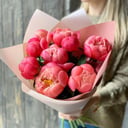 Букет «Время жить» из пионов