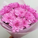 Букет из ярких хризантем