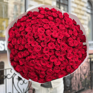 Букет «Композиция из 101 розы»