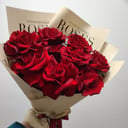 Букет красных французских роз