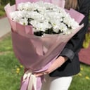 Букет «Лунная магия» из хризантем