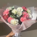 Букет «Нежность чувств» из гвоздик