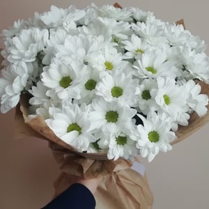 Букет «Ромашечка» из хризантем