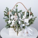 Коробка с цветами «Рождественская история»