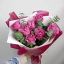 Монобукет пионовидных роз