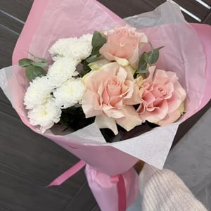 Букет с французскими розами
