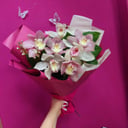 Букет «Любимка орхидея»