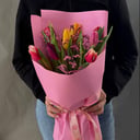 Букет из 9 тюльпанов "Свежесть"