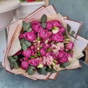 Букет Мисти Баблс из эустом