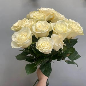Букет из белых роз