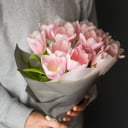 Букет «Классическая нежность» из тюльпанов