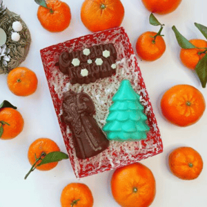 Шоколадный набор "Дед Мороз"