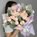 Букет с пионовидными розами