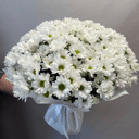 Моно букет из 15 хризантем