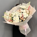 Авторский букет с хризантемой