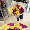 Монобукет "Хризантемы"