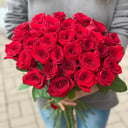 Букет «Огонь» из роз