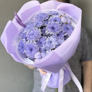 Яркий букет кустовых хризантем Алтай