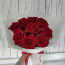 Букет крупных эквадорских роз