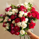 Букет «Страсть и нежность» из роз