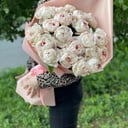 Букет «Скарлет» из пионов