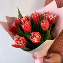 Букет «Любовное послание» из тюльпанов