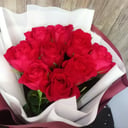 Букет «Малиновая радость» из роз