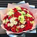 Букет «51 кустовая роза»