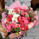 Букет «Яркий микс» из роз