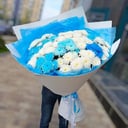 Букет Гигант с кустовой хризантемой