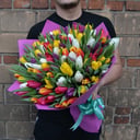 Букет «Magic 101» из тюльпанов