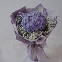 Букет «Инфинити» из гипсофил и гортензий