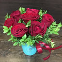 Коробка с цветами «Дэлли» из роз