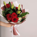 Букет Роза и Лилия