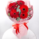 Букет «Пламя любви» из гербер