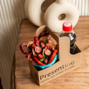 Комбо: стаканчик колбасы и напиток