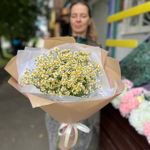 Букет «Цветы ромашки полевые»