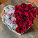 Коробка с цветами «Heartbox 01»