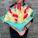 Букет «Домашний» из роз