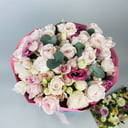 Букет «Розовое облако» из эустом