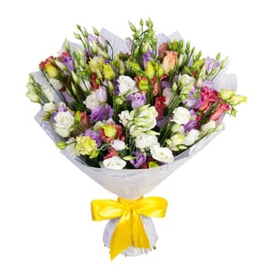 Букет «Нежные моменты» из эустом