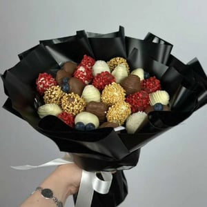 Букет из клубники в бельгийском шоколаде