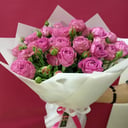 Букет «Пионовидная кустовая роза»