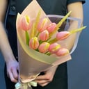 Букет «Весенний рассвет» из тюльпанов