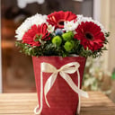 Композиция «Комплимент» из хризантем